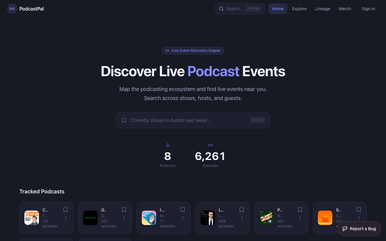 PodcastPal website